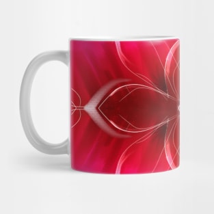 Flower illustration paint abstract Mug